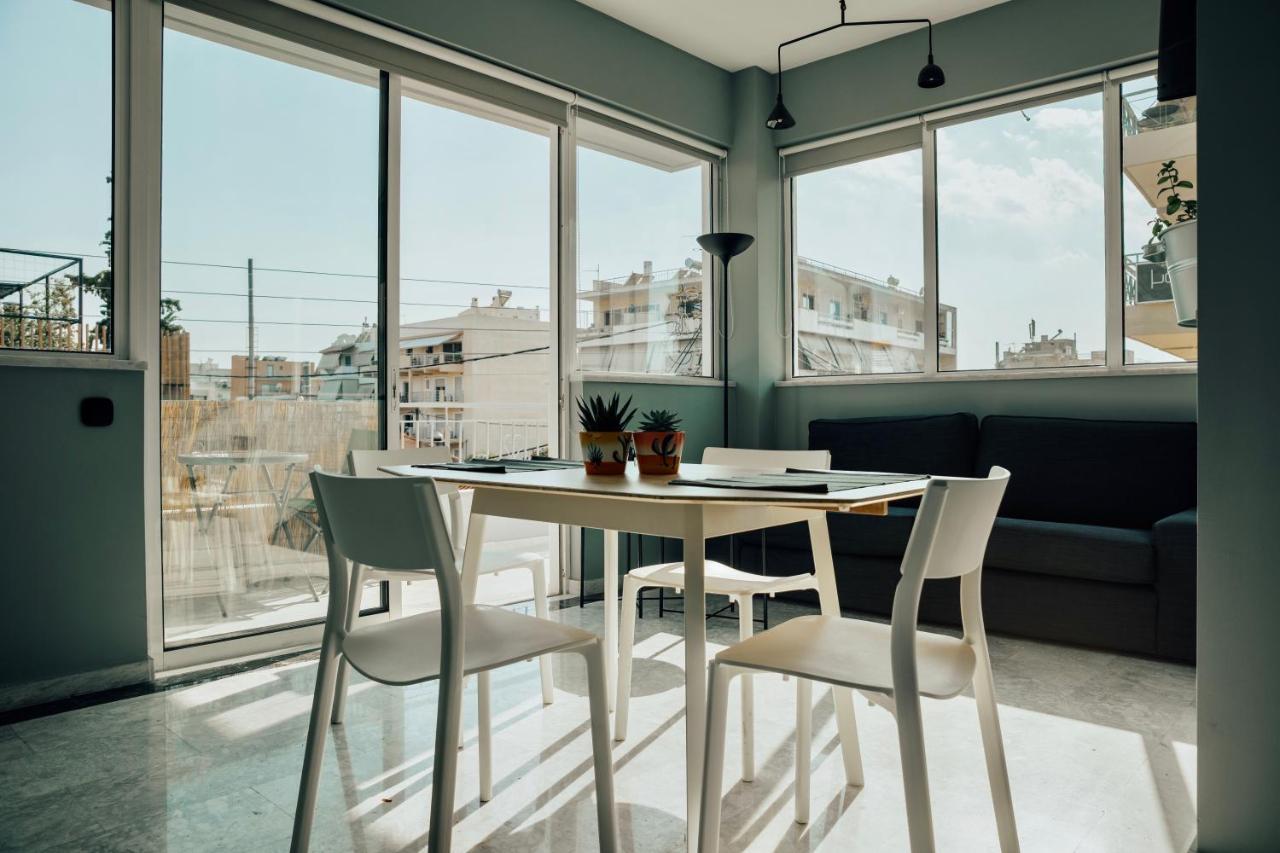 Loft With Private Parking Apartment Athena Bagian luar foto