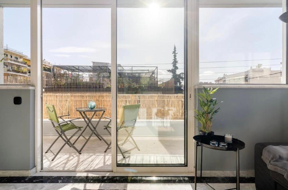Loft With Private Parking Apartment Athena Bagian luar foto