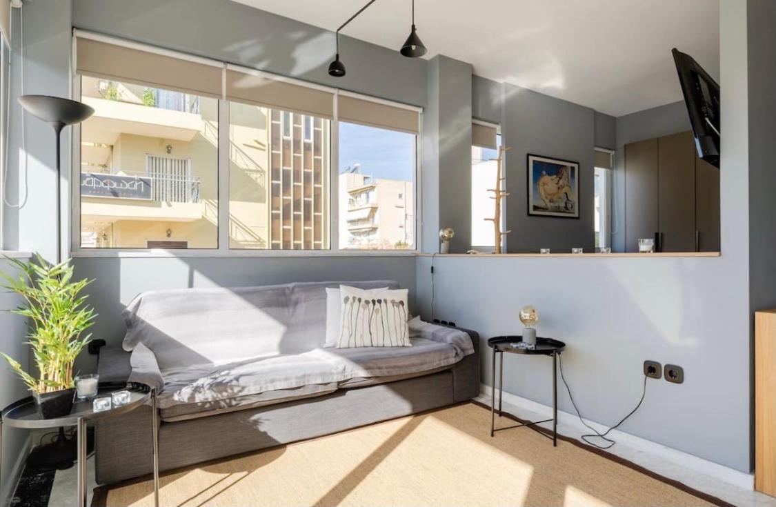 Loft With Private Parking Apartment Athena Bagian luar foto